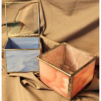 Stained Glass Keepsake Box 